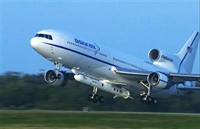 The L-1011 aircraft will fly the Pegasus rocket containing ICON